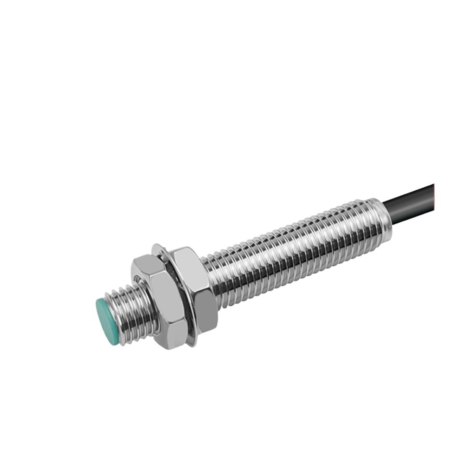 Näherungsschalter Proximity Switch M8/M12 Cylindrical Induction Sensor Three-Wire DC NPN Normally Open PNP Normally Closed(M12 Non-Flush)