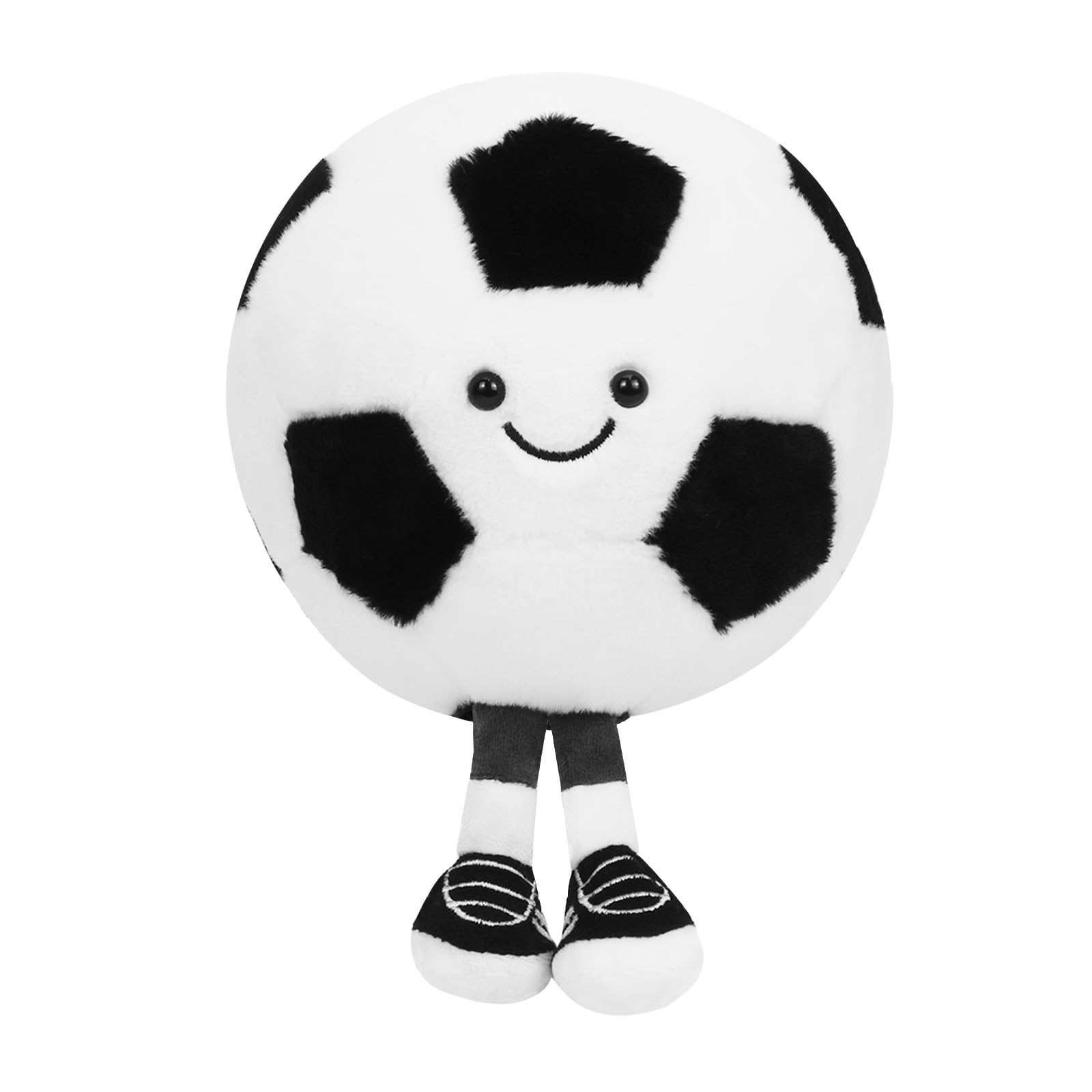 Capaneus Plush Football, Football Cuddly Toy, Soft Fluffy Football Seat Cushion, Football Plush Toy Toy, Football Gifts Boys, Gift for Football Lovers and Boys Girls