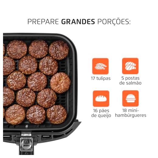Fritadeira Sem Óleo Mondial Grand Family 5L