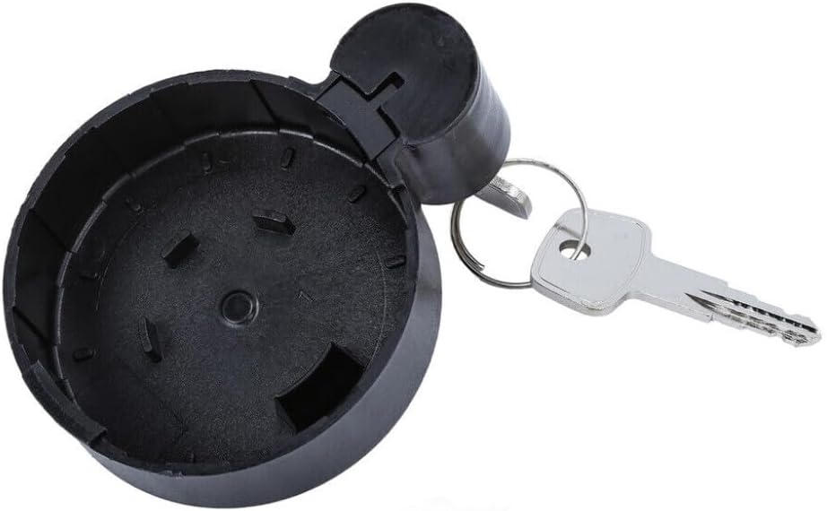 KarParts360 For Chevy Silverado 1500 2019 Fuel Tank Cap | Black | Lockable