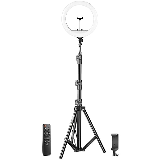 DIGITEK® (DRL-18RT C 6) 18 Inch LED Ring Light with Remote Control ...