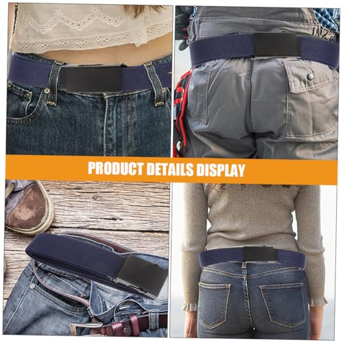 Adjustable Webbing Belt for Men Outdoor Utility Belt Breathable Canvas for Hiking Camping Work3