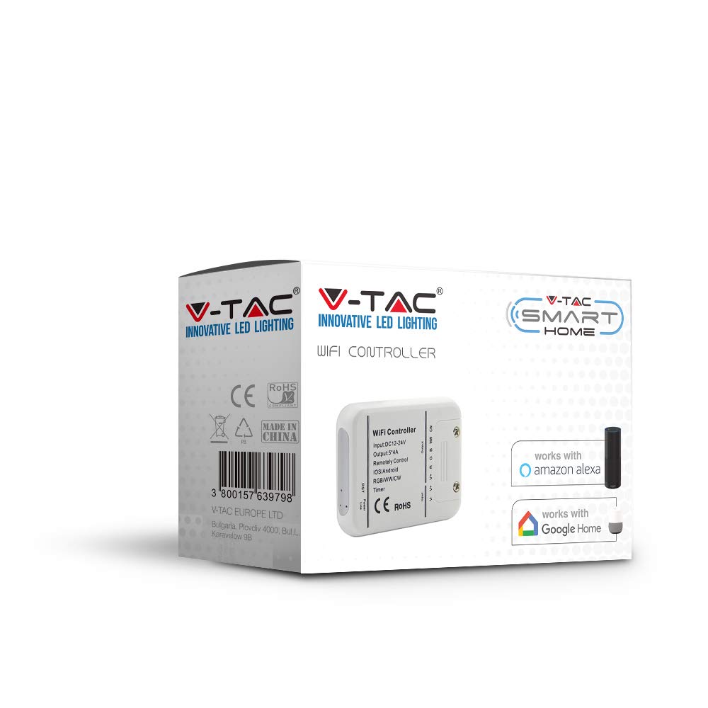 Smart Wi-Fi Controller Dimmer per Strisce LED