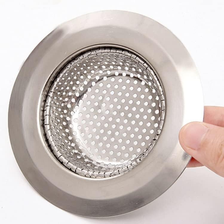 MobFest® Durable, Rustproof Stainless Steel Sink Strainer with 2mm