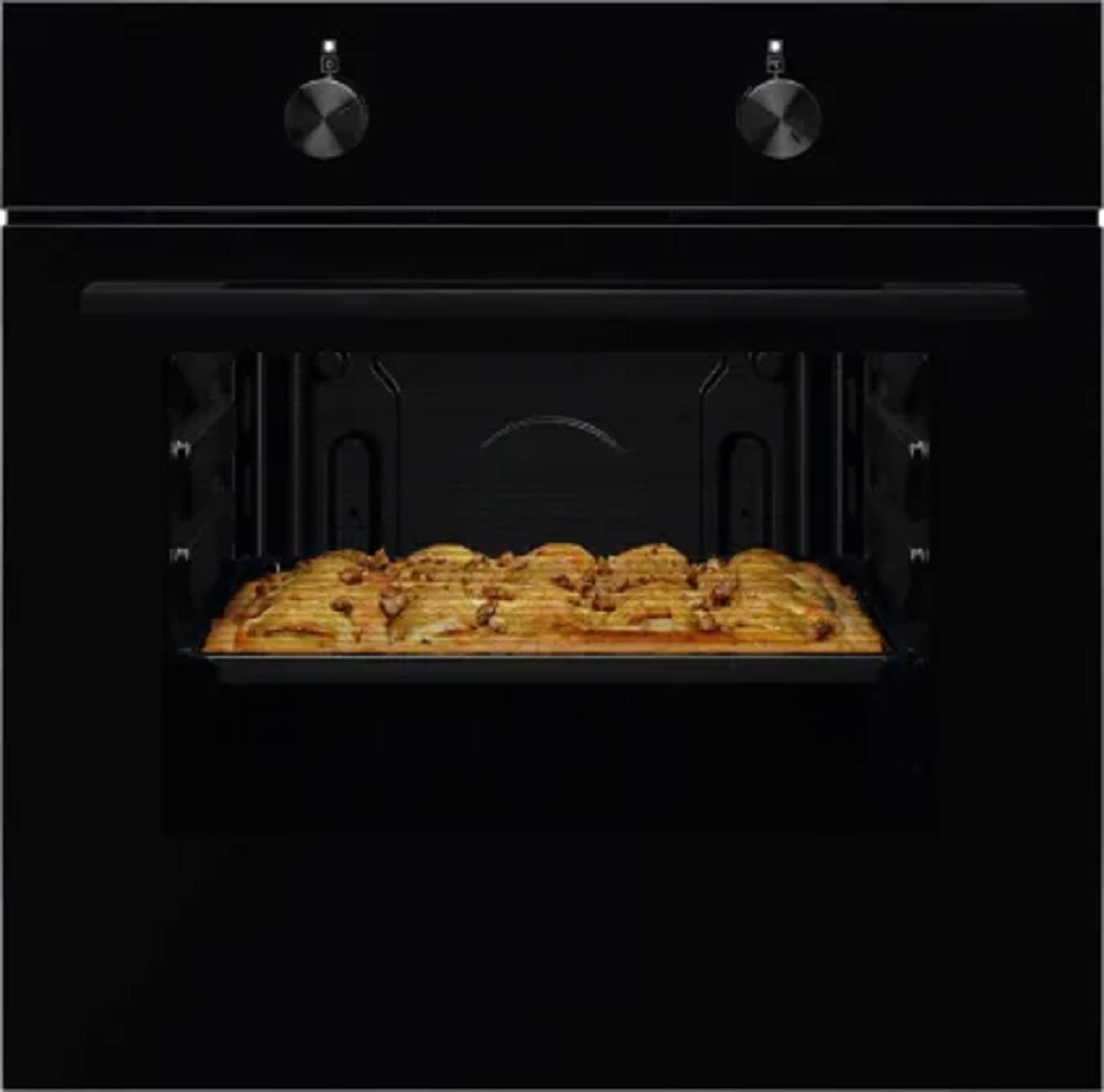 Forno Elettrico da incasso 72 L Classe A Grill e Vapore Nero KODDP66X