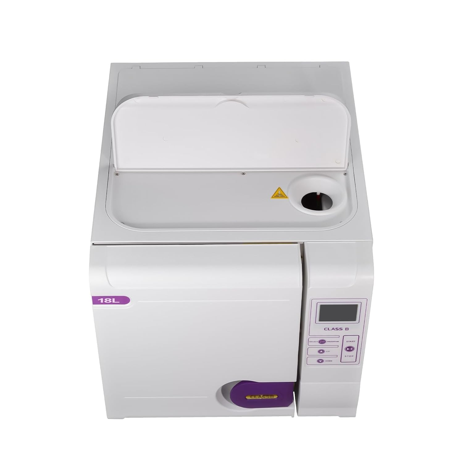 18L/23L LCD Display Lab Dampf Autoklav Sterilisator Klasse B 3 Mal Pre-Vakuum Tischplatte mit Vakuumtrocknungsfunktion (18L)