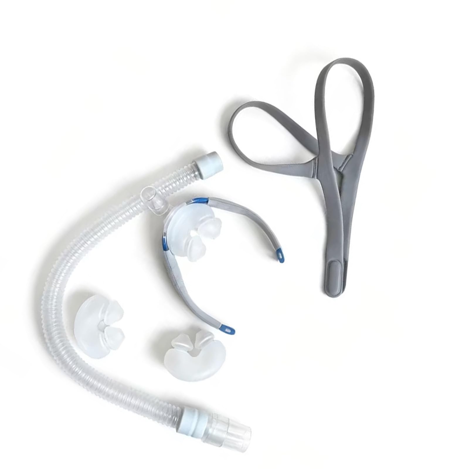 Completo maschere nasali per cuscino Sistemi maschere nasali morbide e flessibili Include copricapo e cinghie per sistemi adattamento sicuri