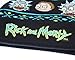 Bioworld Adult Swim Rick and Morty Magic Jacquard Pom Beanie Hat Black