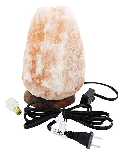 Miniatura 3 de Lámpara de cristal de sal del Himalaya pequeña de 7" a 8"