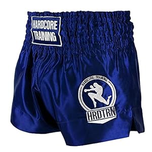 Hardcore-Training-Classic-Muay-Thai-Shorts-Black-White-Red-Camo-Blue-Kick-Boxing-MMA-Combat-Sport-Sparring-Trunks Hardcore Training Classic Muay Thai Shorts Black White Red Camo Blue Kick Boxing MMA Combat Sport Sparring Trunks Blue M