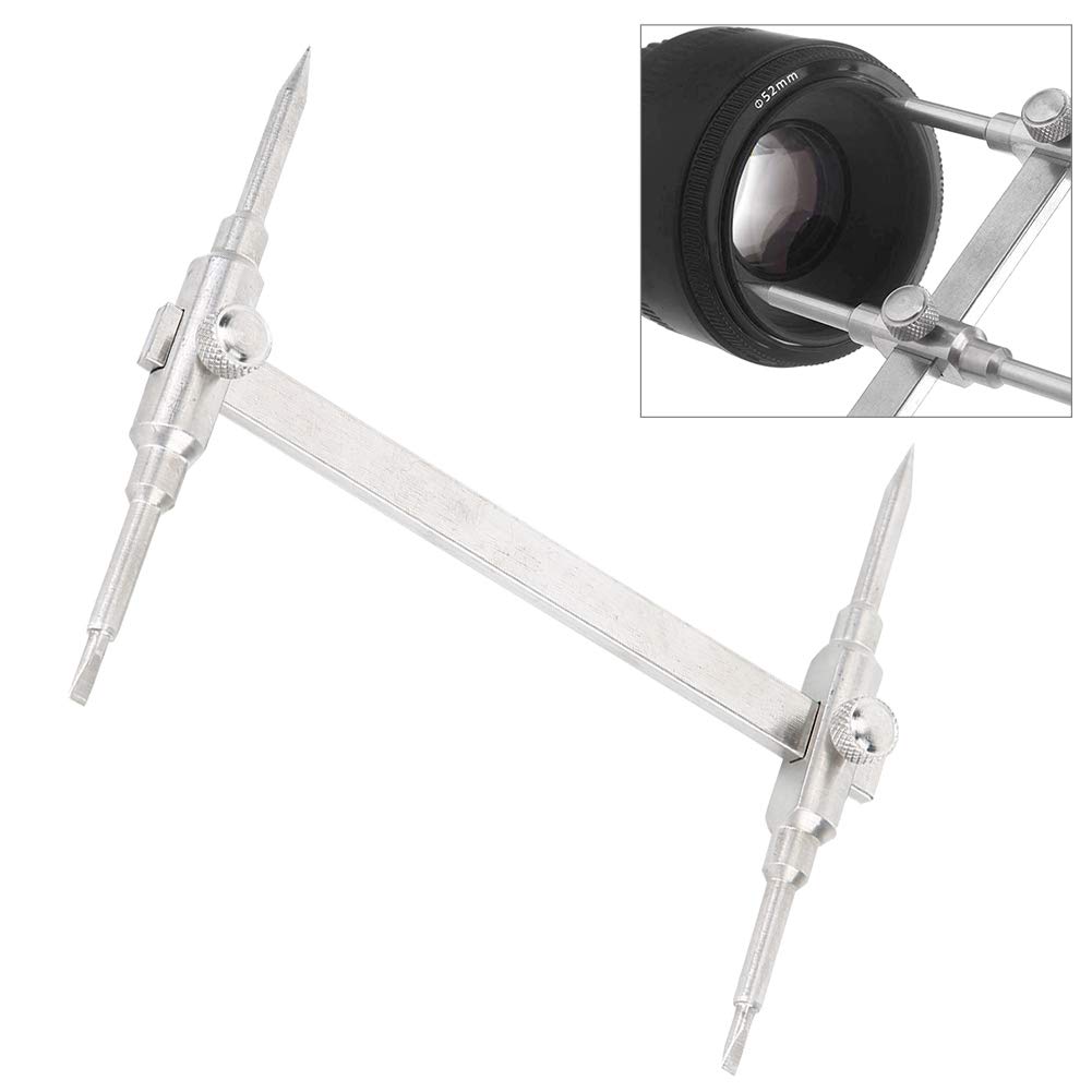 Chiave per obiettivo fotocamera, set di strumenti di riparazione professionale 10mm-130mm per DSLR Len
