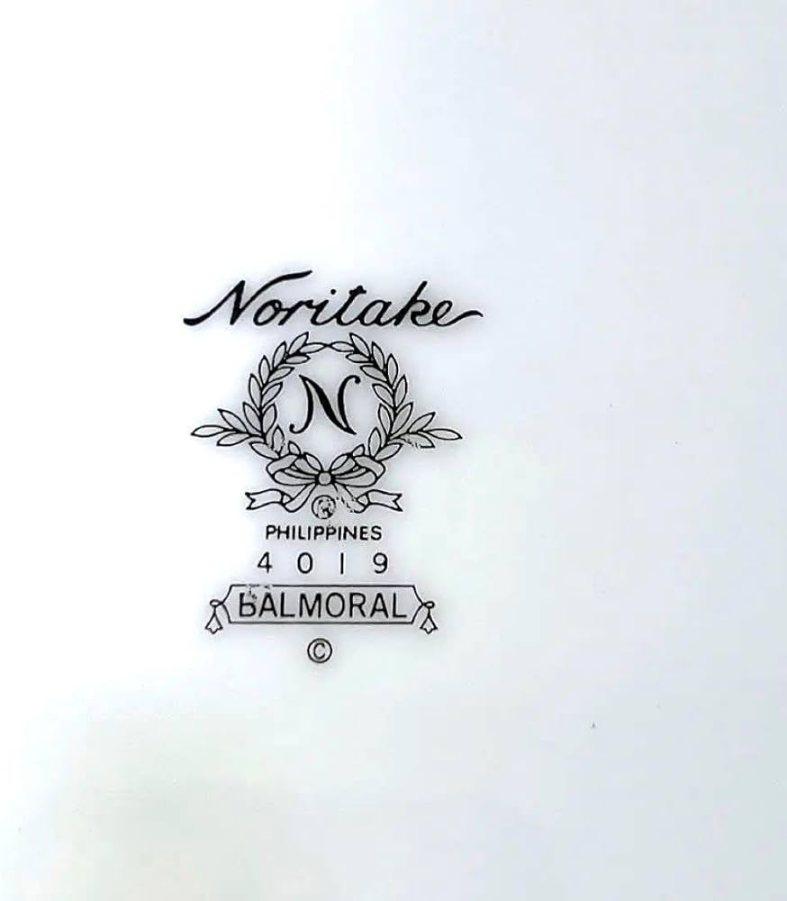 Amazon.co.jp: Noritake Gold Balmoral 4019 Flat Plates, 5 Sheets