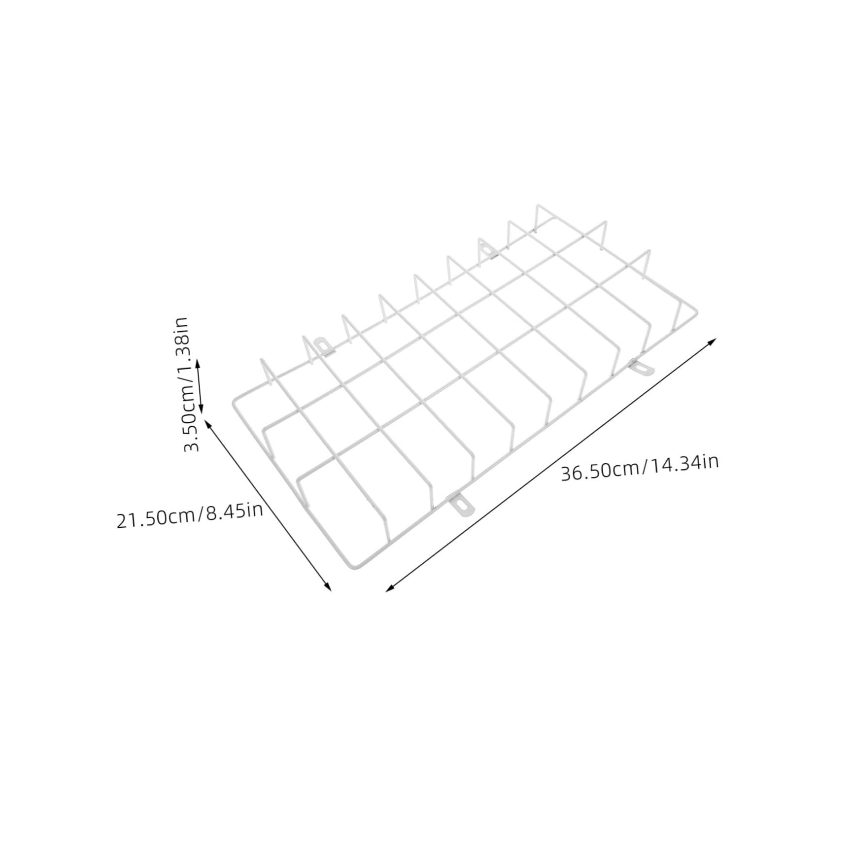 KALLORY Exit Sign Light Wire Guard Wall Mount Protective Cover for Emergency Lights Durable Structure for Public Spaces Like Theaters and Malls Easy Installation