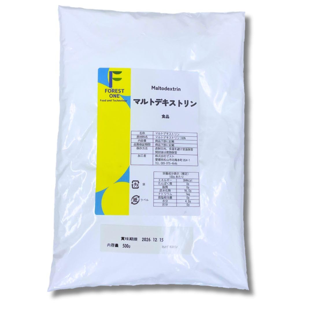 Amazon | マルトデキストリン MALTODEXTRIN (500g) 国内製造 FORET