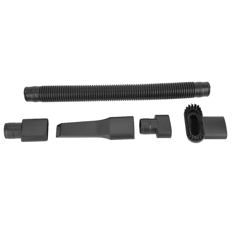 Aspiradora de Coche 120 W con Cable, aspiradora de Mano para húmedo y seco, Doble Uso, 12 V, ABS, Incluye 5 boquillas y Manguera para Coches, Camiones y Barcos, Color (Negro)