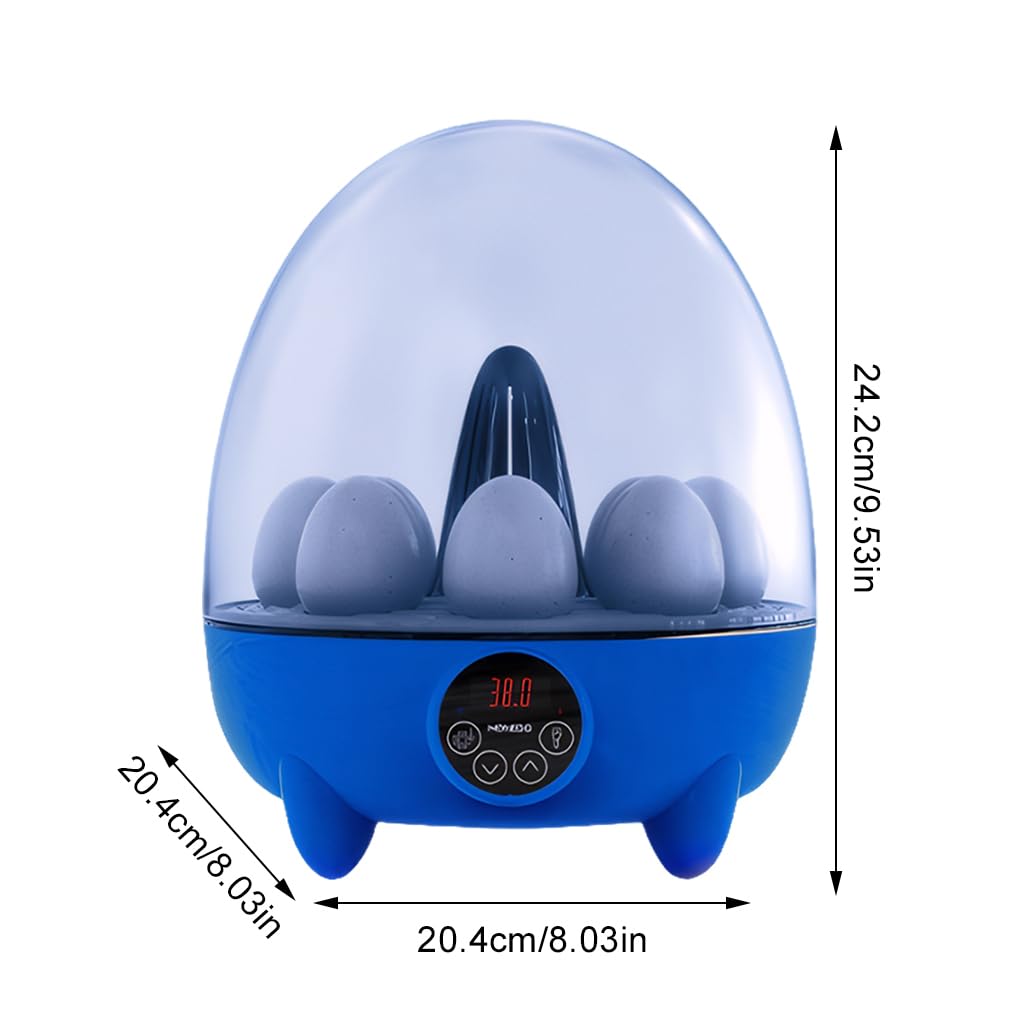 Incubatrice automatica per uova con Per di allarme e