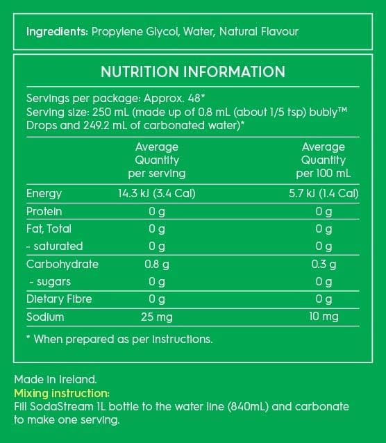 Miniatura 6 de SodaStream Terra - Máquina de agua con gas (blanco) con CO2, botella DWS y gota Bubly