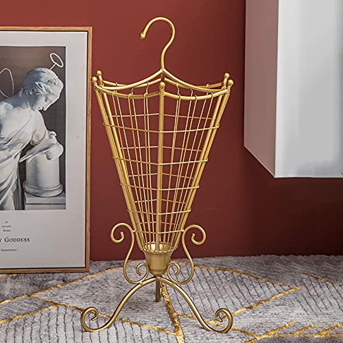 Porte-parapluie Creative d pour sol sec : protégez votre couloir avec ce support en fer - 8