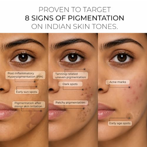 Image of in.skin Skin Brightening Cream with Nonapeptide-1, Niacinamide & Vitamin C | Reduces Dark Spots & Pigmentation | Evens Skin Tone & Boosts Radiance | Nanoplex Technology | For All Skin Types | 50 gm