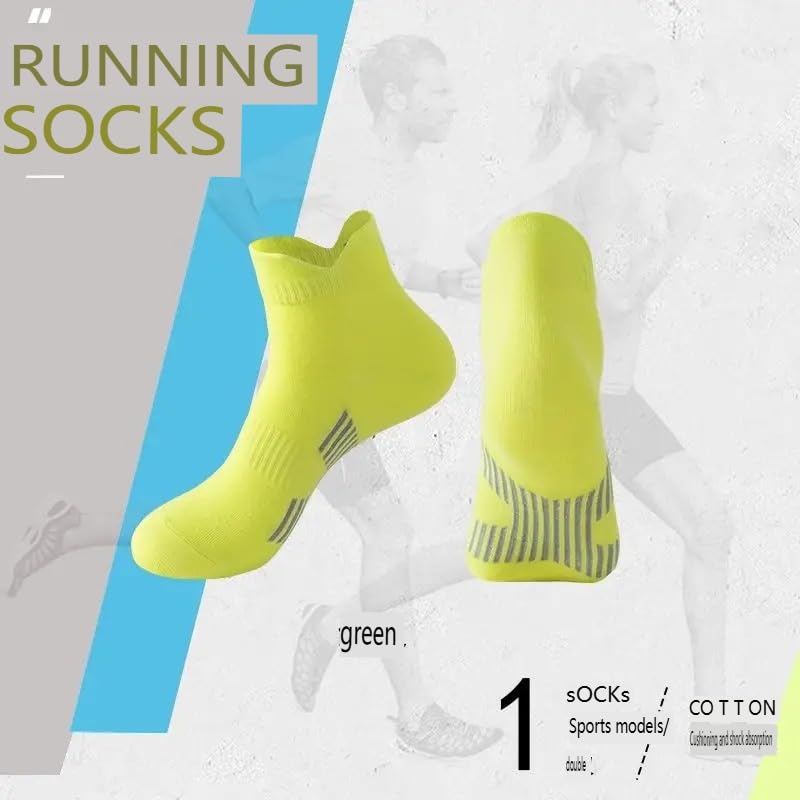 6 Pairs of Men's Athletic Cotton Socks - Cushioned Quarter Cut Ankle Socks.4