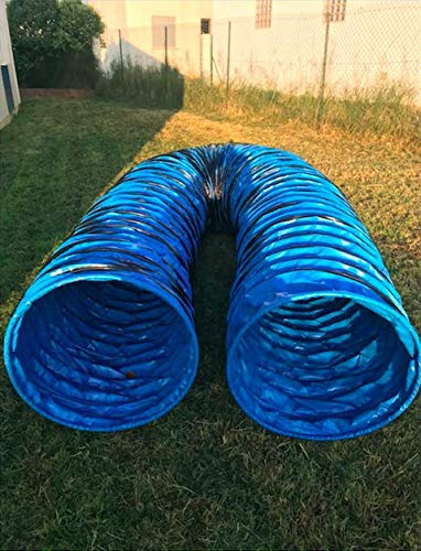 ANIMO CONCEPT Tunnel d'Agility Rigide First 1 Mètre Bleu 1 Unité