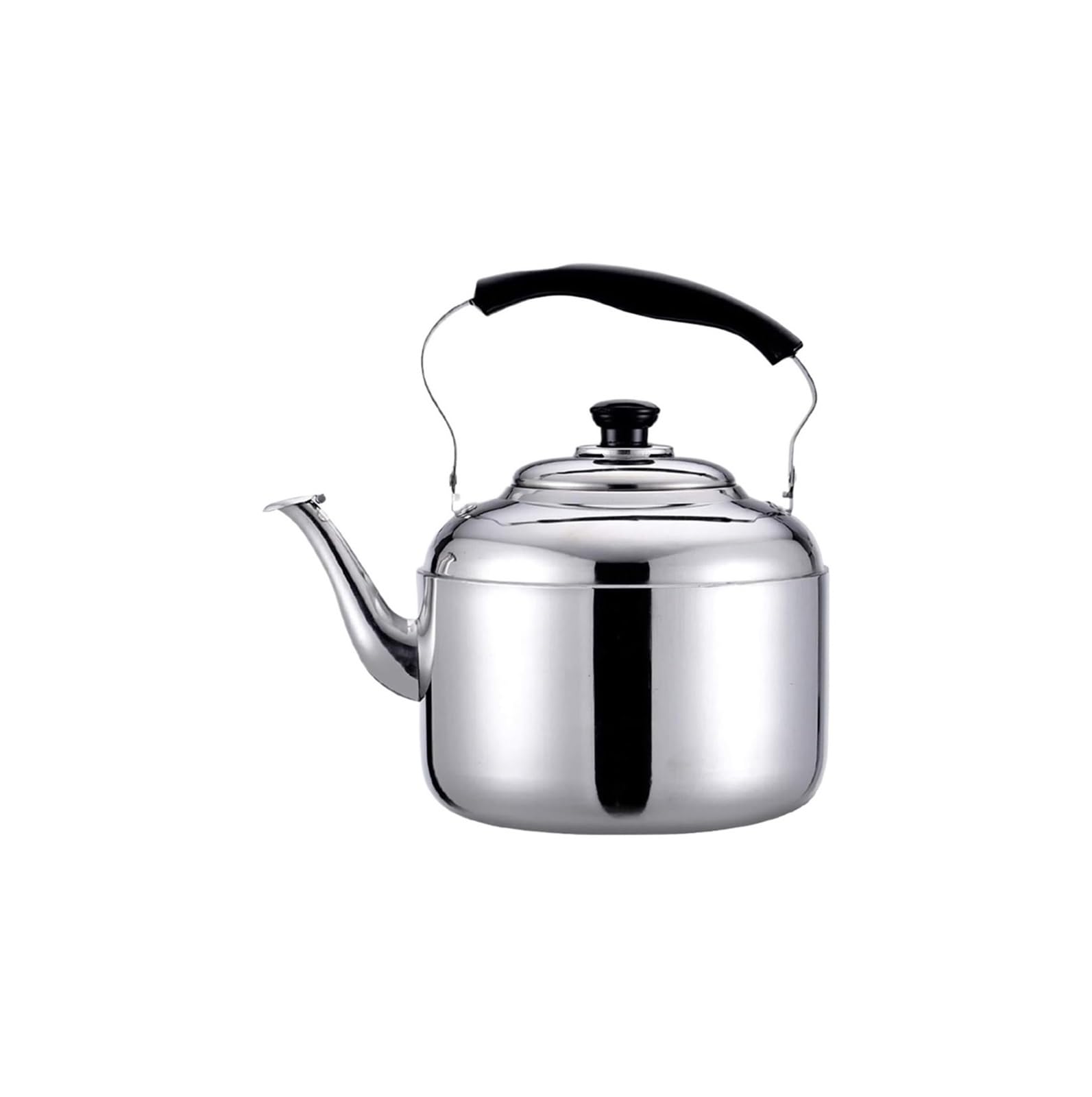 FGJsfhrDTU Stovetop Kettle Whistling Tea Teapot Stainless Steel Teakettle Pot(5.3 Quart)