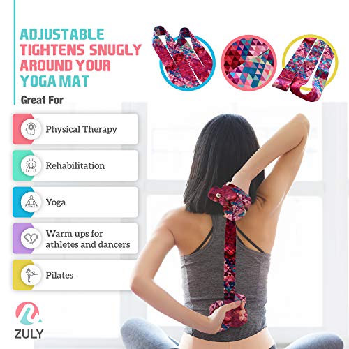 Zuly Yoga Mat Strap - Yoga Mat Carrier - Yoga Mat Holder