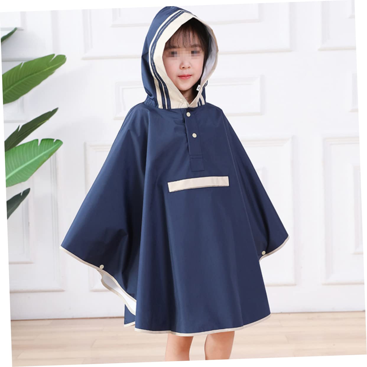 LIFKOME indumenti impermeabili per bambini impermeabile poncho con cappuccio poncho per bambini mantello con cappuccio giacca antipioggia per abbigliamento da pioggia per ragazze