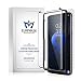 Galaxy S9 Plus Screen Protector Tempered Glass, Case Friendly with Free Guide Tray 3D Curve Edge Front and Back Anti Scratch HD Clear 9H Hardness Bubble Free, EURPMASK Samsung S9 Plus Screen Protector