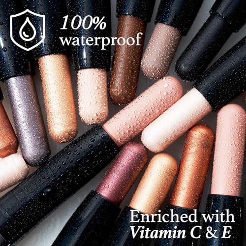 Julep Eyeshadow 101 Crème-to-Powder Waterproof Eyeshadow Stick – Cocoa Shimmer – Long-Lasting, Crease-Proof, Rich Brown Shimmer Eyeshadow with Built-in Smudger - Image 5