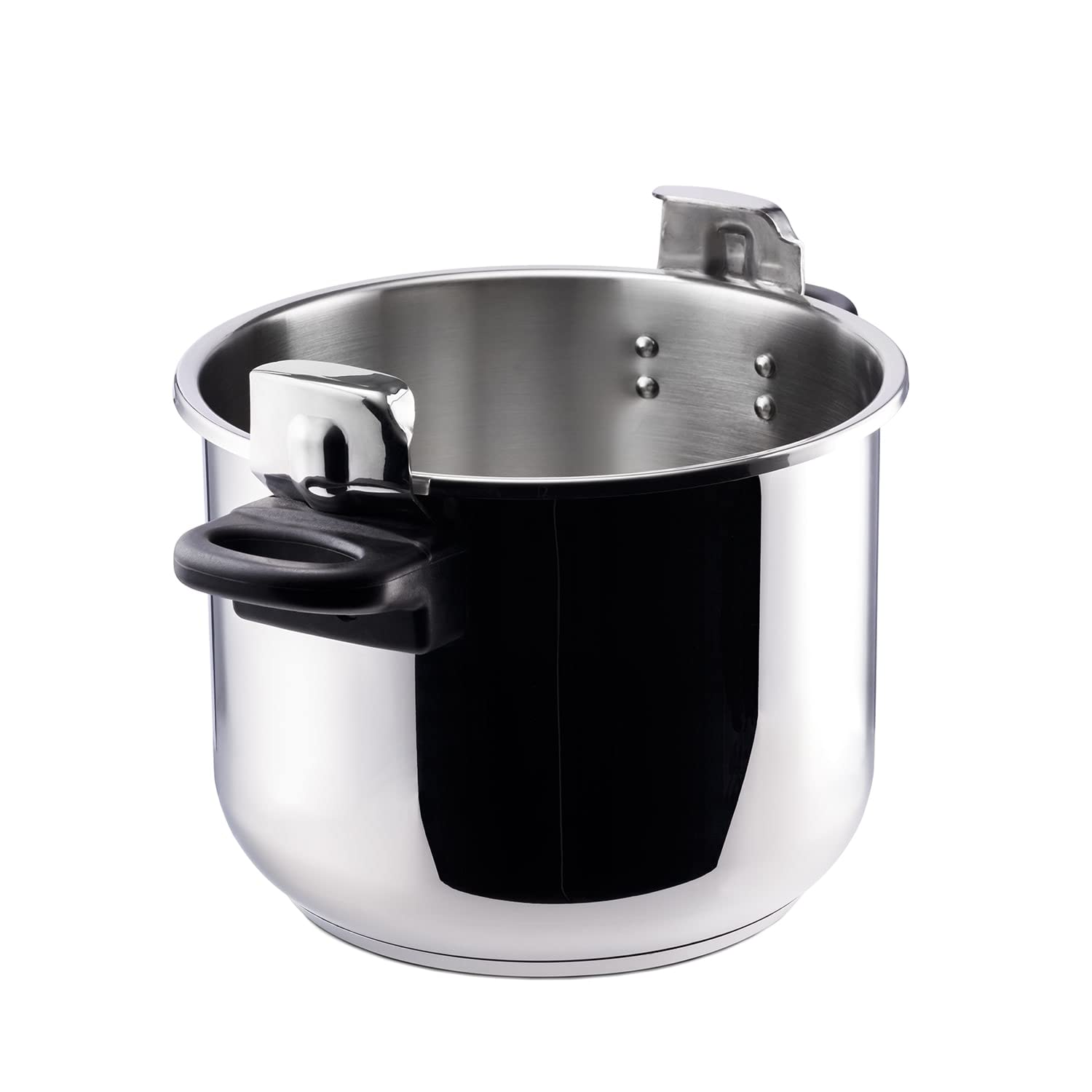 Taurus Classic Moments 8L - Pentola a pressione, capacità 8L, valvola di regolazione della pressione, tocco freddo, per tutti i fornelli, lavabile in lavastoviglie, chiusura con manopola girevole