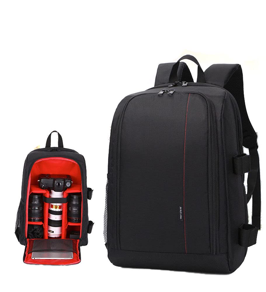 一眼レフ カメラバッグ メンズ レディース カメラリュック カメラバッグ 防水 耐衝撃性 カメラケース ビジネス 三脚収納 大容量 バックパック 旅行 多機能 耐衝撃 速写対応 高機能 撥水 防雨 レインカバー付 バックパック インナーバッグ 三脚取り付け可 Amazon.co.jp: 一眼レフ カメラバッグ メンズ レディース カメラ
