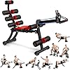 WINBOX Abdominal Exercise Machine, Multi-functional 22 in 1 Home Gym Equipment for AB Workout and Core Strength Training, Adjustable Rowing Machine for Home Gym.