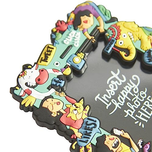 Image of Chumbak Bollywood Hero Magnet - Retro Indian Movie Poster Design, Quirky Refrigerator Decor, Magnetic Home Accessory & Gift for Film Lovers