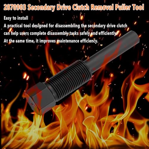 Image of 5 Pcs Clutch Puller Tool Kit & Secondary Clutch Puller for Polaris 2870506 2872085 PA-48595 PU52422 2870903 Fit for Polaris 1985-2024 Ranger RZR Sportsman General Scrambler