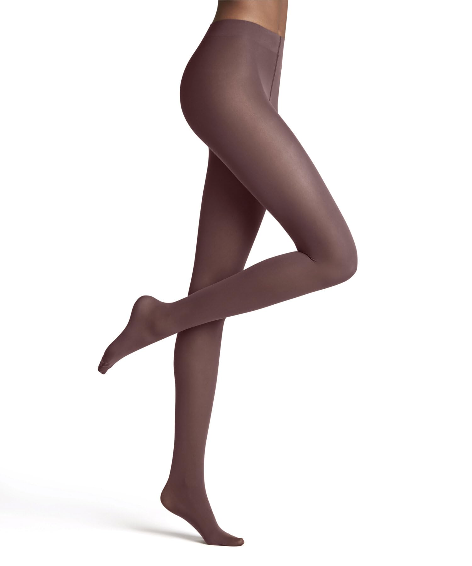 FALKE Women's Matt Deluxe 30 DEN W Ti Sheer Plain 1 Pair Tights, Brown Cayenne 5950, S