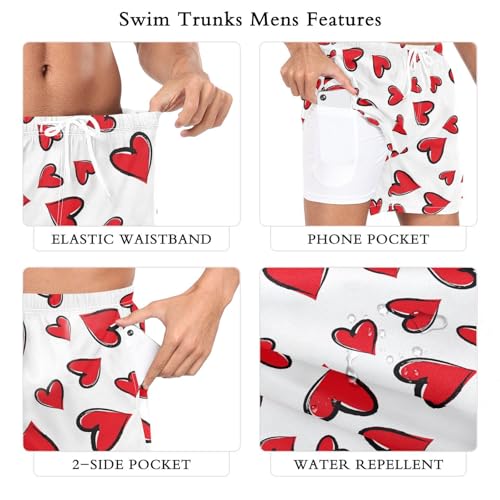 Men's Athletic Shorts Ice Cream Doughnuts Cupcakes Mens Gym Running Shorts for Men Boys Quick Dry S3