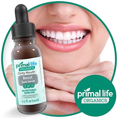 Primal Life Organics | Dirty Mouth Gum Serum | Fight Bad Breath, Clean