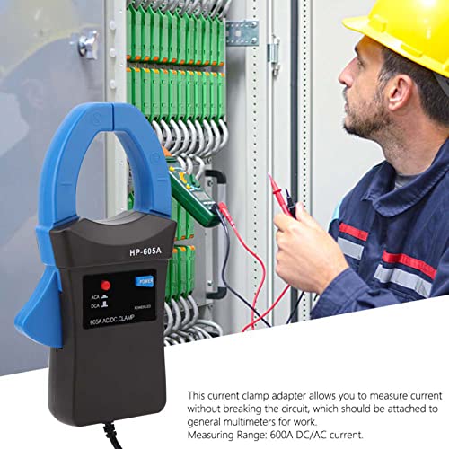 Adaptador de Pinza Amperimétrica Aramox 600A AC/DC con Sondas de Prueba y Apertura de 45mm miniatura 3