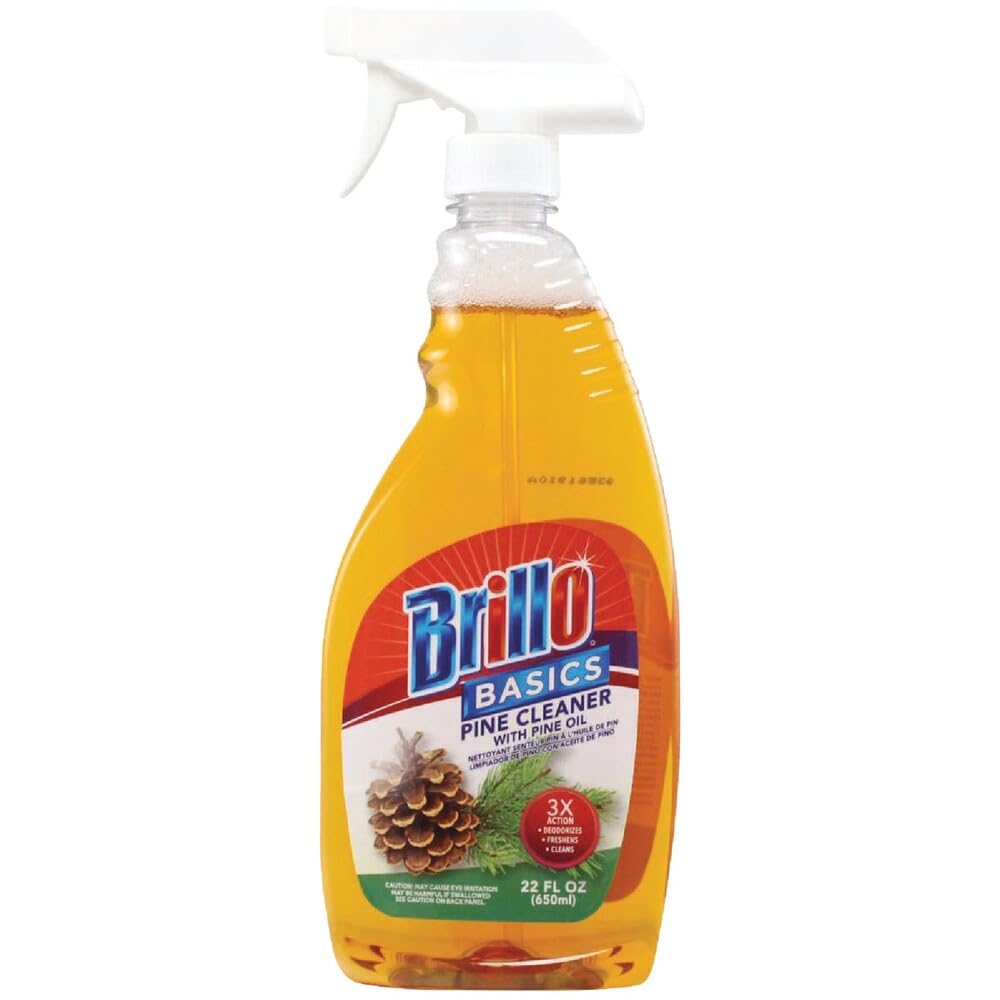 Amazon.com: Brillo Basics Pine Cleaner 22 Oz : Health & Household