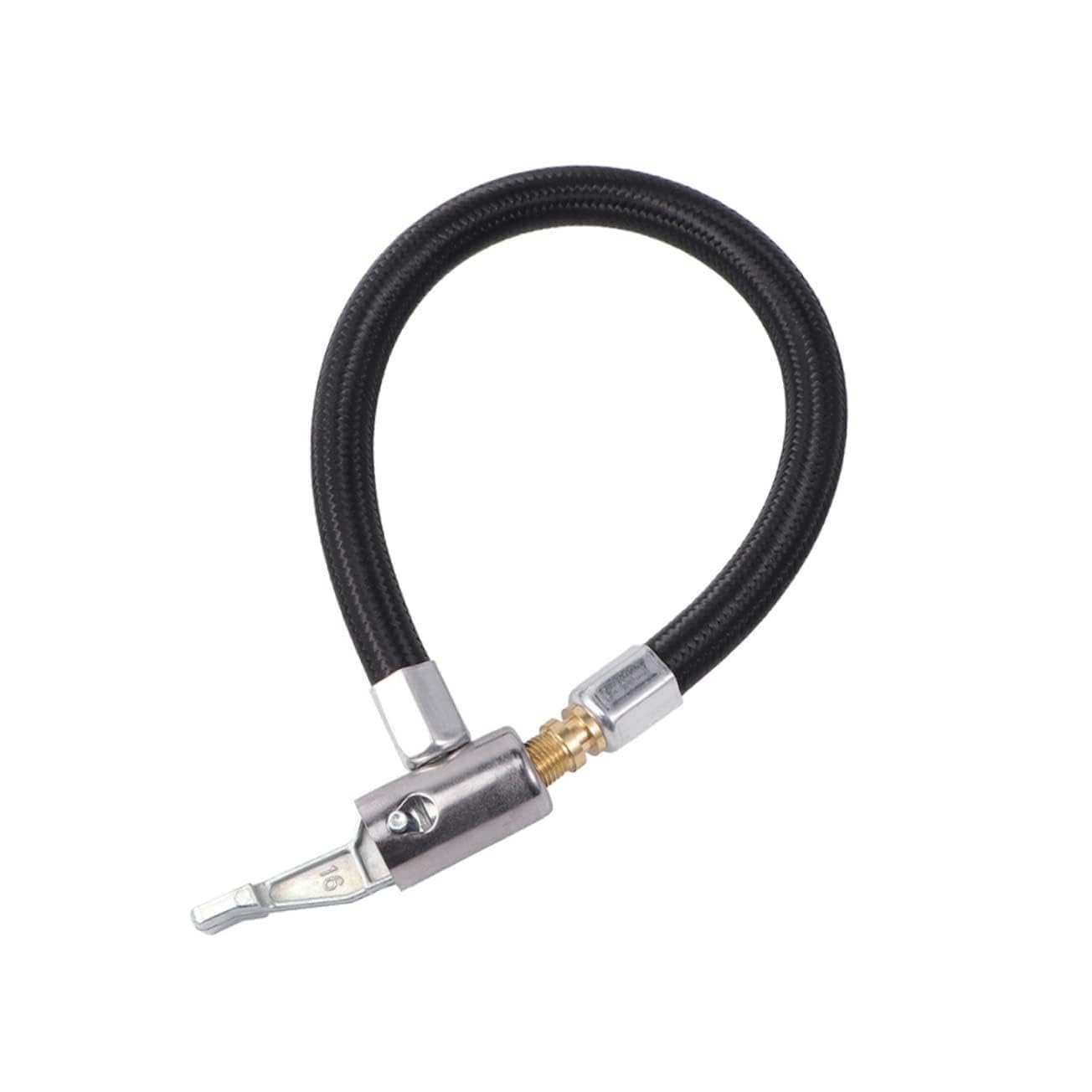 Embout Gonflage Cuivre Verrouillable | Pour Compresseur Air Voiture | Compatible Valves Pneus | Tuyau Extension Portable - 4