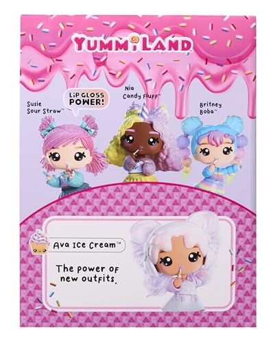 Muñeca Yummiland Large Ava Ice Cream con Bálsamo Labial miniatura 7