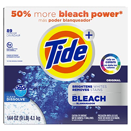 Tide Laundry Detergent with Bleach 144oz