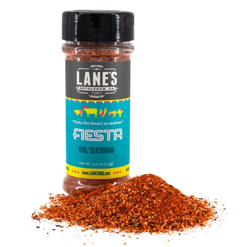 Lanes Fiesta Taco Condimento Mix Condimento totalmente natural de primera calidad del suroeste Apto para dieta cetogénica Sabor auténtico para