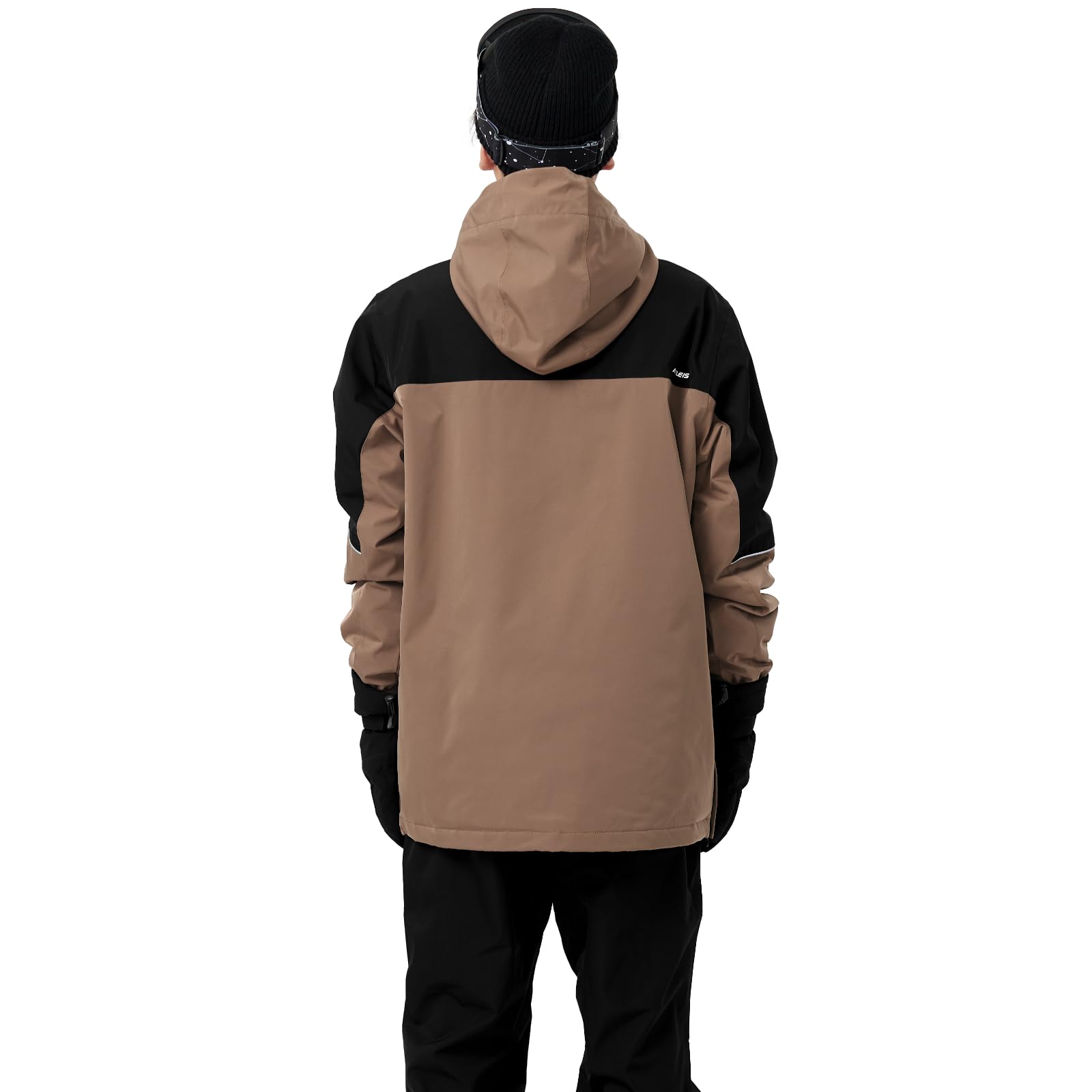 Actleis Herren-Pullover, Snowboardjacke, wasserdicht, mit Kapuze, isolierte Skijacke, warmer Wintermantel