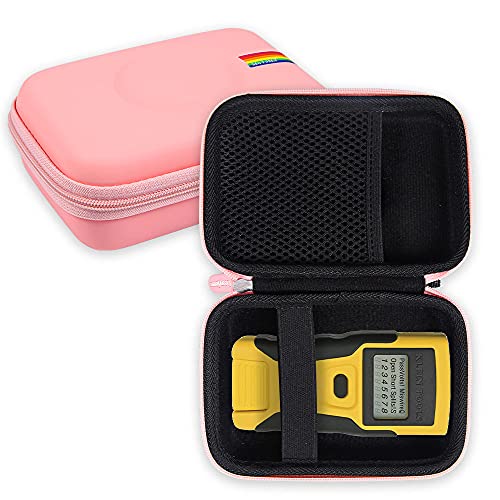 Leayjeen Travle Case Compatible with Klein Tools VDV526-052 Cable Tester (Case Only)(Pink)