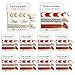 10 Packs Bachelorette Bride and Bride Tribe Hair Tie, Bridesmaid Hairties Gift for Bachelorette Party, Bridal Party, Bridal Shower | Will You Be My Bridesmaid Gifts(Wine Red)