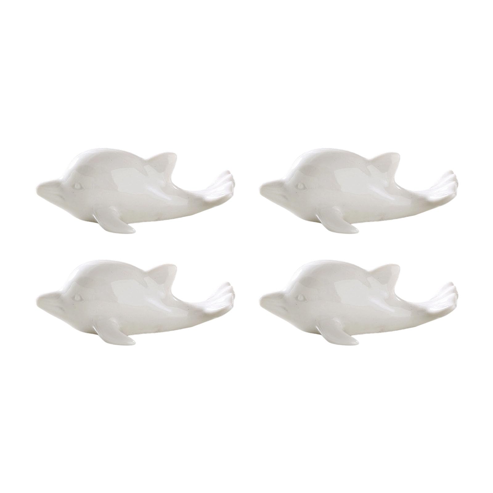 Xjdzineq 4PCS Marine Life Inspired Ceramic Toilet Bolt Covers with Marine Patterns for Beach Bathroom Theme Easy Install Toilet Covers