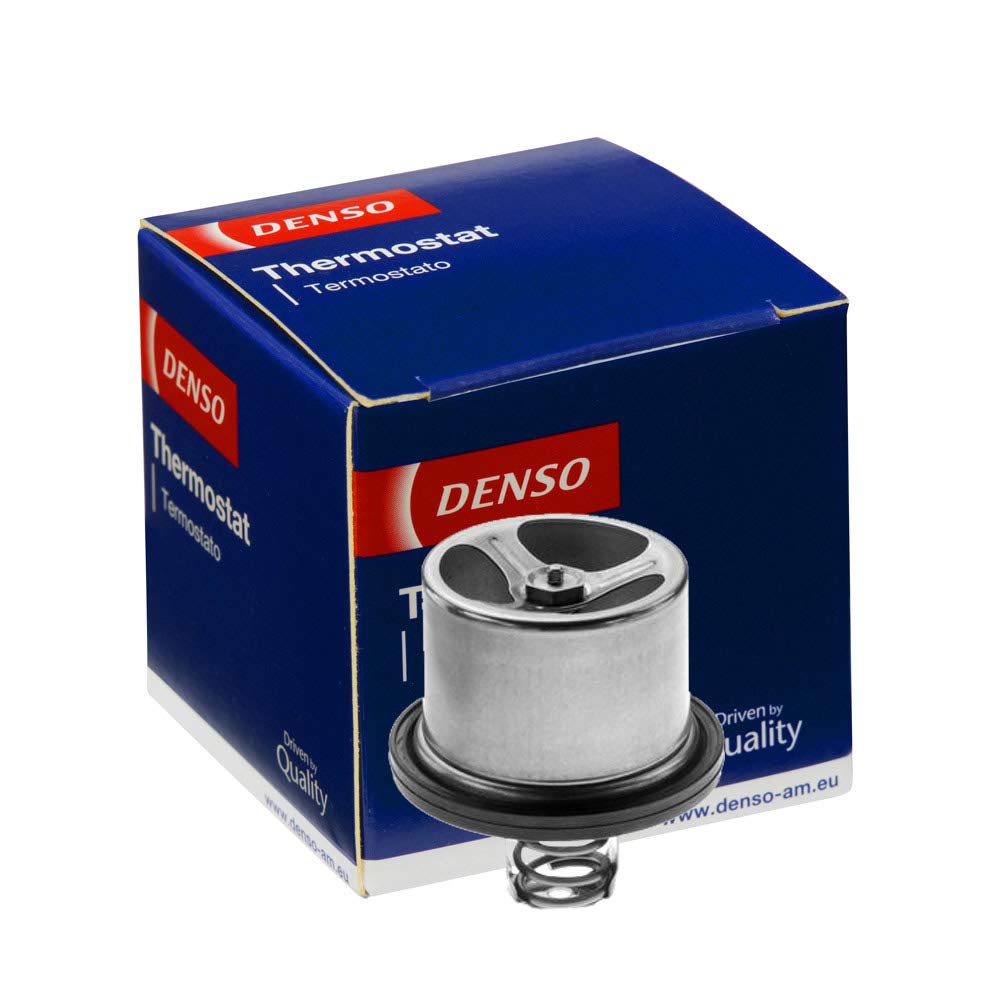 DENSO Automotive Thermostat - DTM79459 - Replacement OEM Engine Thermal Temperature Control Regulator for Reliable and Optimal Cooling