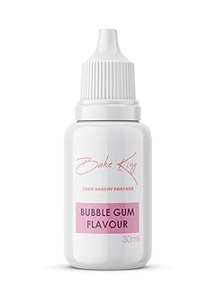 BAKE KING Bubble Gum Flavour Essence 30ml | Baking Essential Ideal for Cakes, Jams, Cookies, Ice Creams, Chocolate